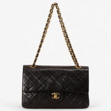 CHANEL DOUBLE FLAP MEDIUM LAMBSKIN