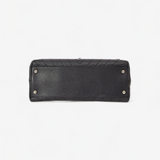 CHANEL CHEVRON TOP HANDLE FLAPBAG