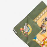 HERMÈS TØRKLÆDE GRØN